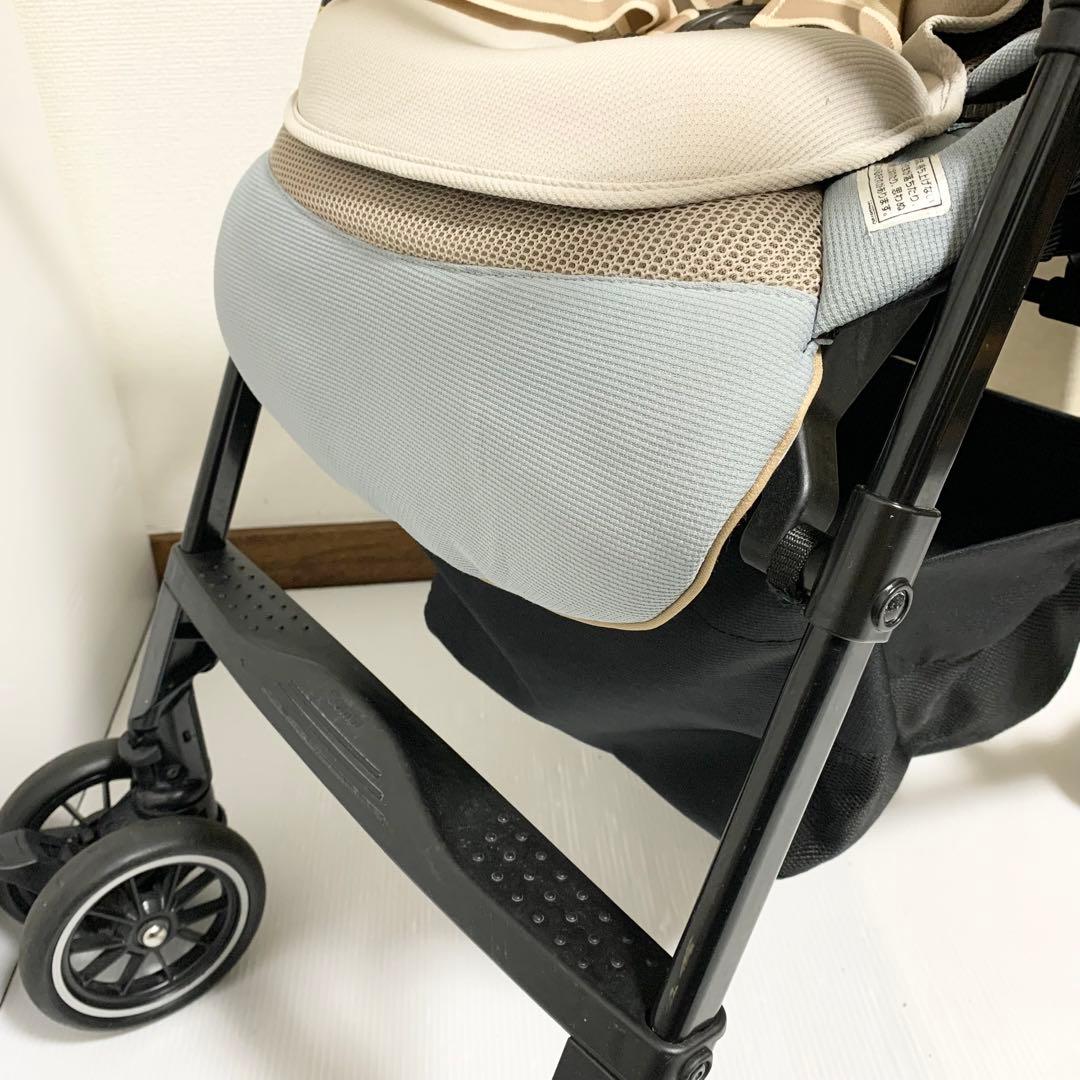 コンビ fugebaby ベビーカー メチャカル オート4キャス EG ブルー