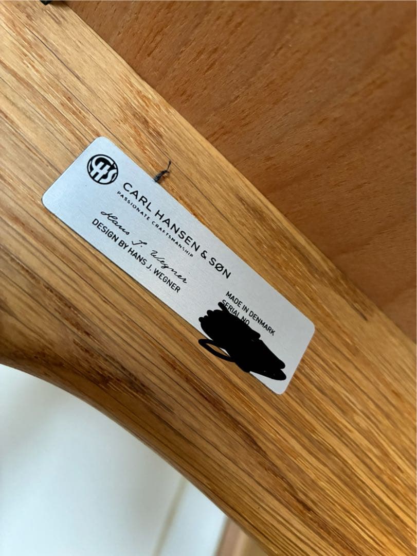 極美品　カールハンセン&サン CH33 ウェグナー　yチェア　オーク材