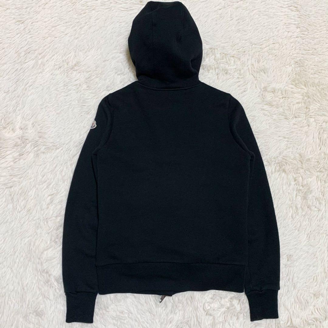 【美品】モンクレール MAGLIA CARDIGAN ハイブリッド 黒 XS