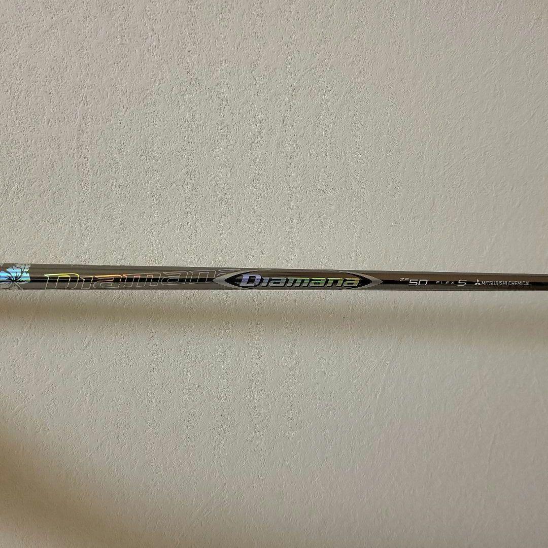 ディアマナ 　ZF50　Sフレックス　カスタムシャフト　テーラーのスリーブ付き