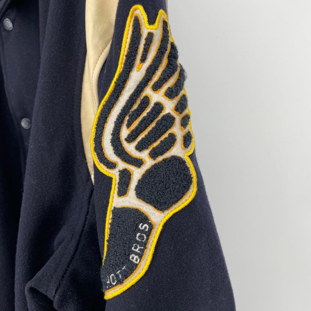 Schott スタジャン 5XL 牛革