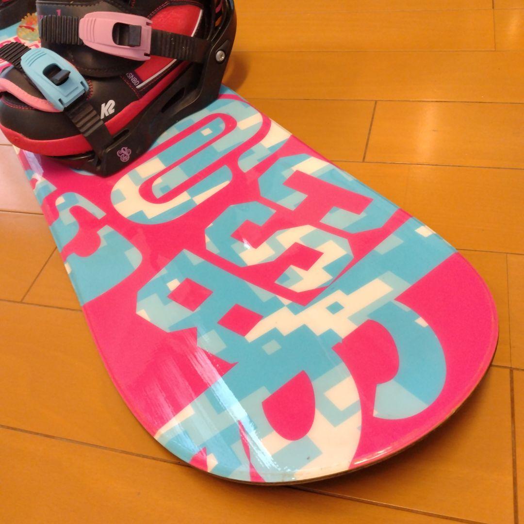 CSB スノーボード 133cm ビィンディング K2ブーツ 23センチ セット