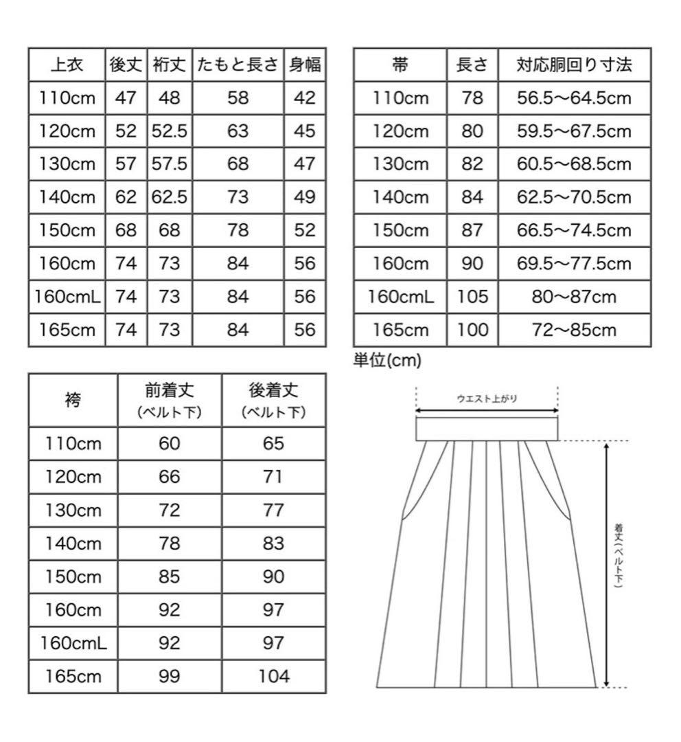 キャサリンコテージ 袴 160㎝　いにしえ華車藤×紺袴[A4]　小学校卒業式