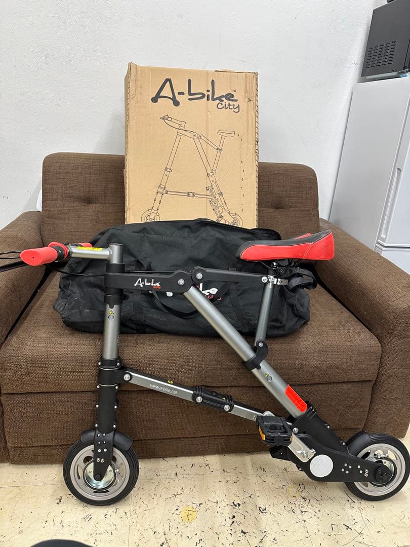 ⑦ A-bike City 超コンパクト折りたたみ自転車