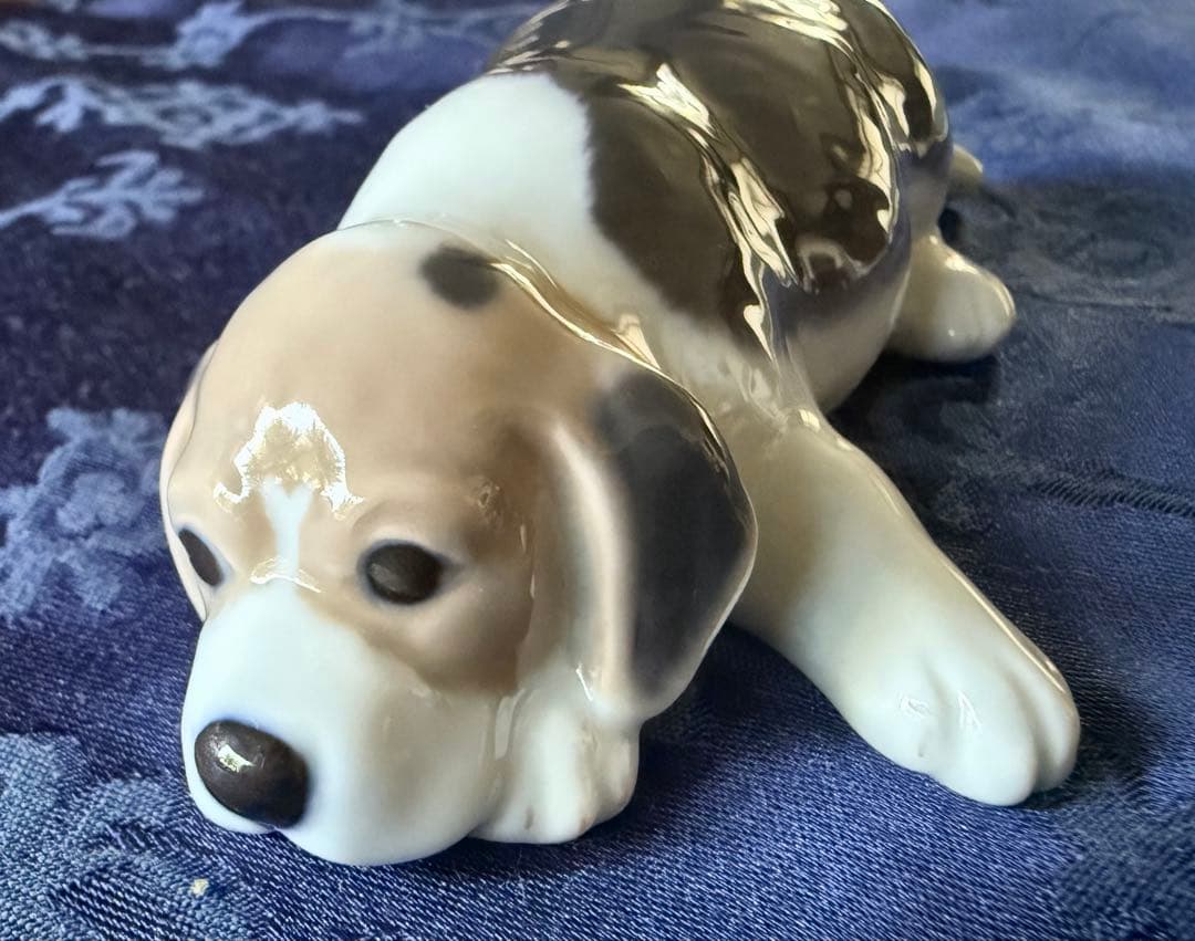 【美品】ロイヤルコペンハーゲン フィギュリン　ビーグル