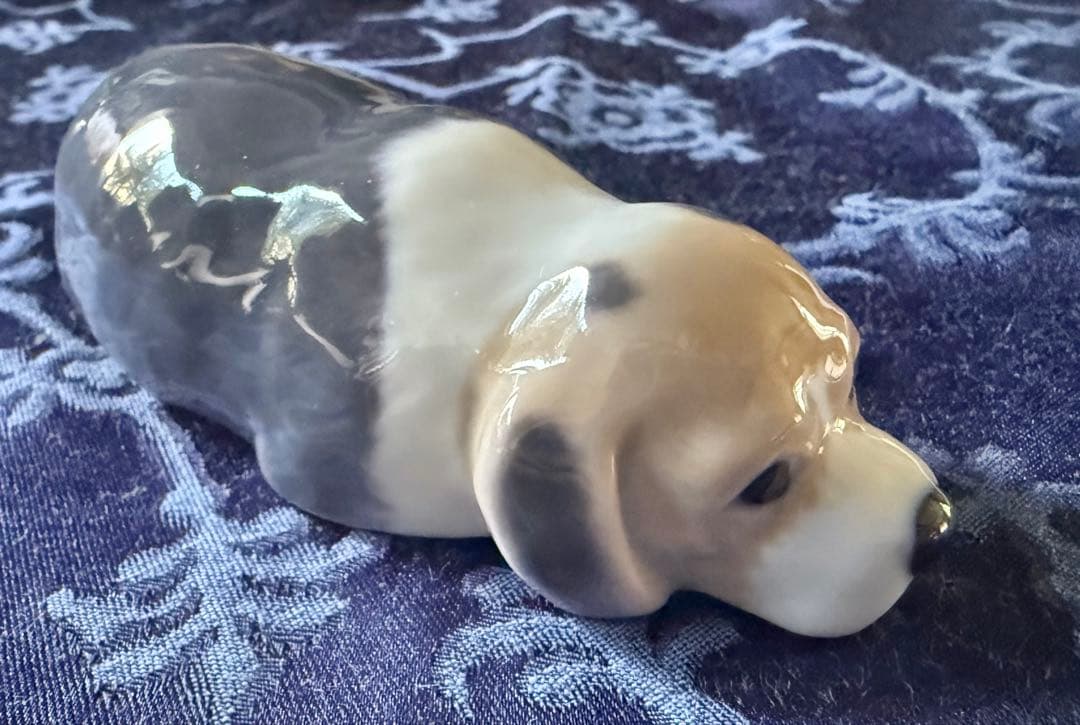 【美品】ロイヤルコペンハーゲン フィギュリン　ビーグル