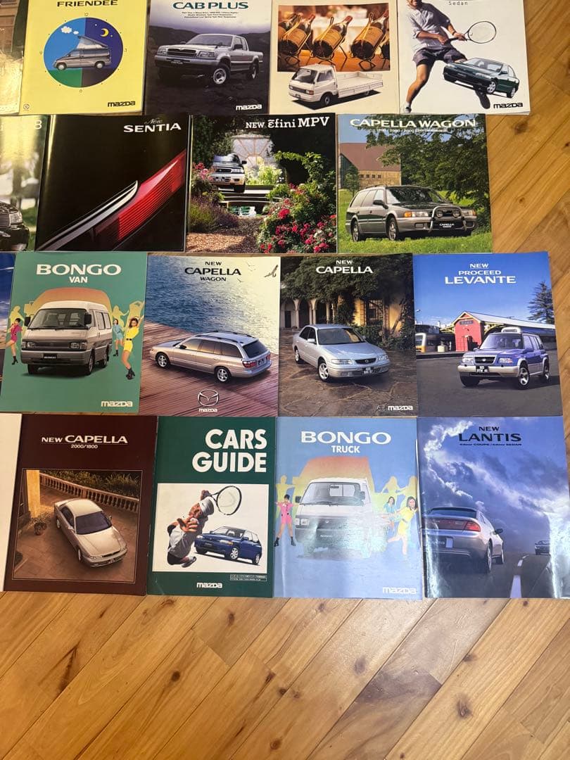 s*y様 当時物 マツダ 自動車 カタログ 36 点SET センティア rx-7