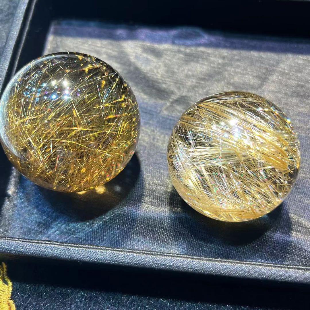 ⭐︎【極上品】タイチンクオーツ  置物 51.7mm