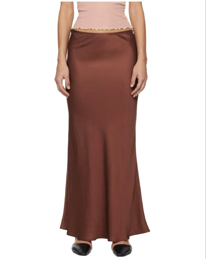 スカート BASERANGE DYDINE FITTED SKIRT