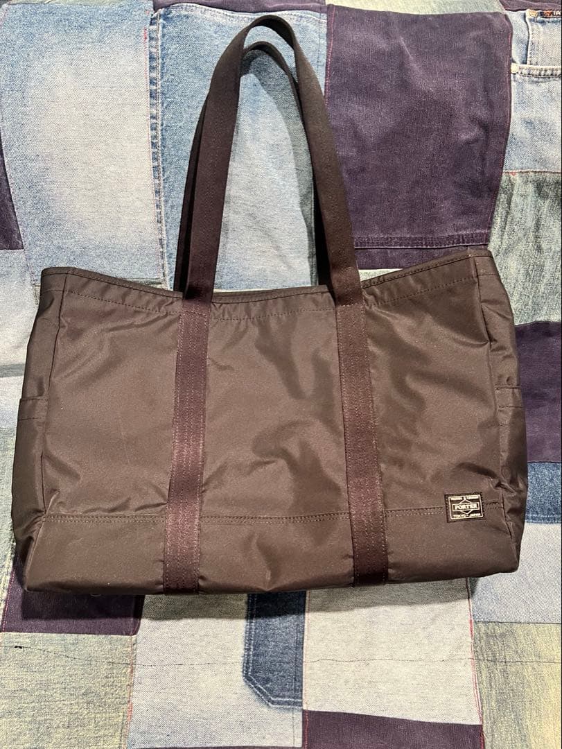 ポーター ハイブリッド トートバッグ A4可 大容量 ブラック 吉田カバン