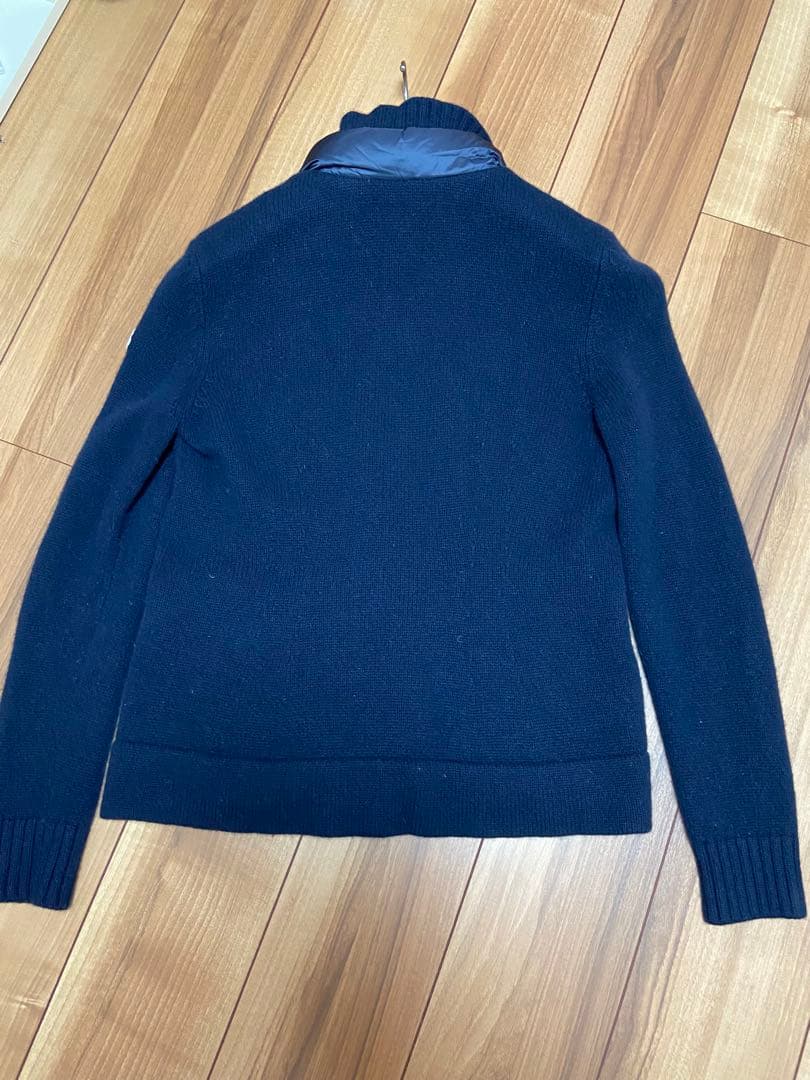 最終価格セール‼️モンクレール カシミヤ混ニットダウン Ｌサイズ