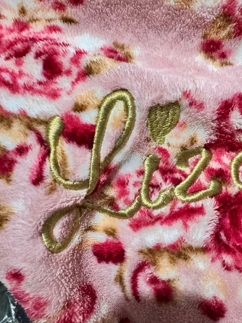 花柄掛け布団 刺繍入り　シャンブラクーシェ　リズリサ