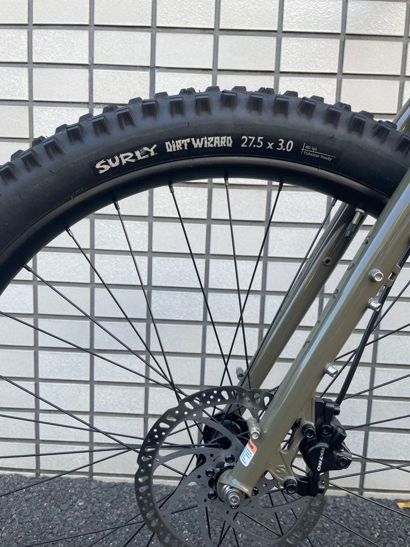 Surly カラテモンキー クリスキング サンライズバー Sサイズ シングル