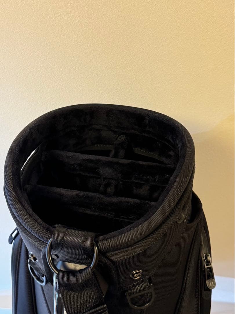 新作ブリーフィング　キャディバック　CR-3 03ブラック