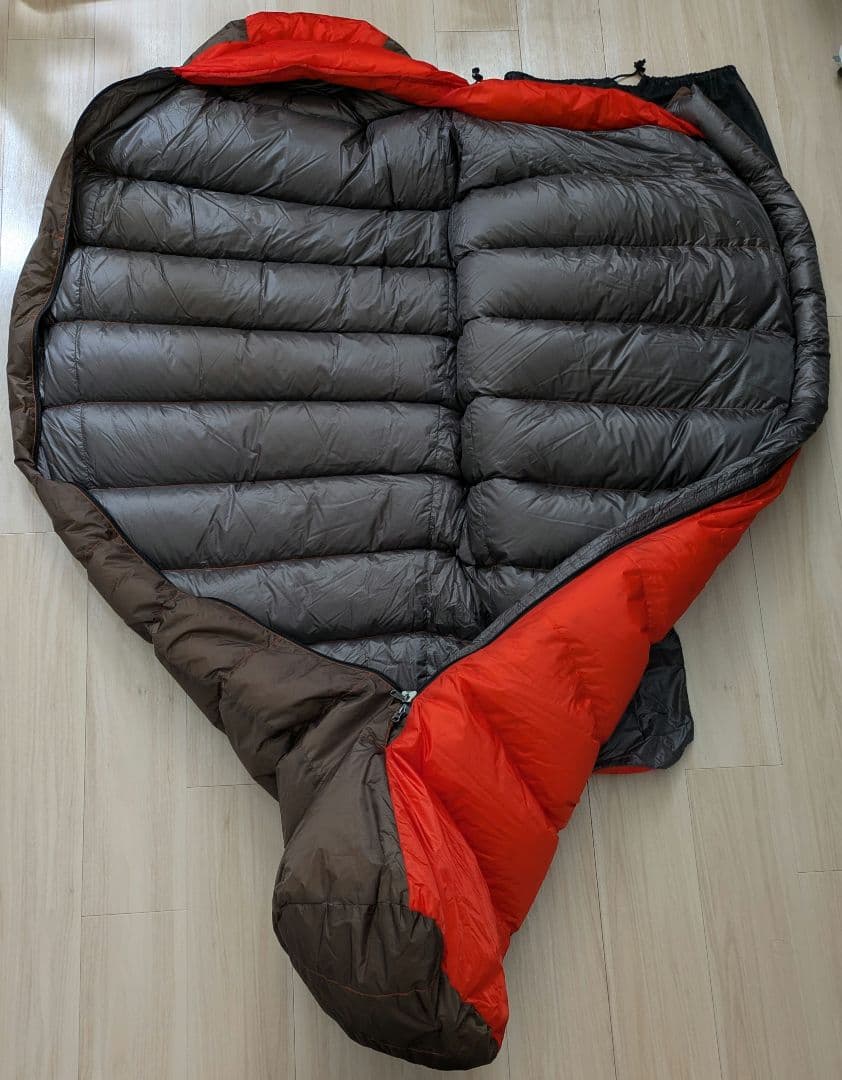 じ*ら様 ナンガ オーロラライト 450DX 収納バッグ付き