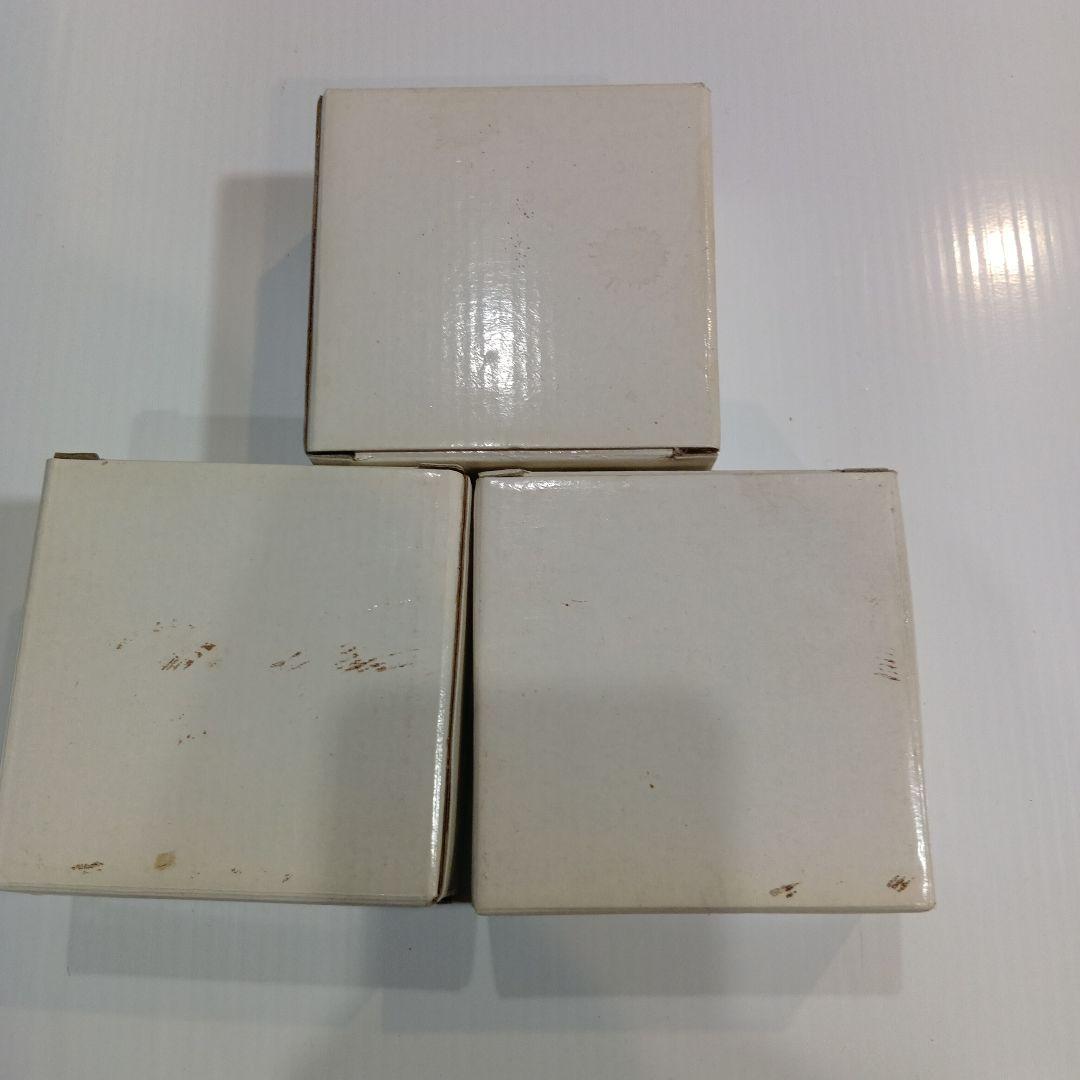 LARK 陶器製灰皿3個昭和レトロ小物入れタバコたばこ煙草サーフボードデザイン