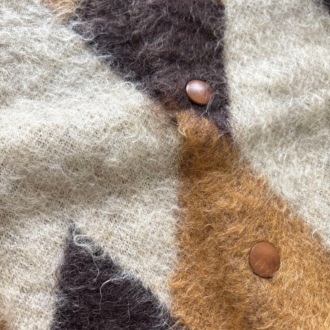 新品　ROUTINE モヘアカーディガン カートコバーン