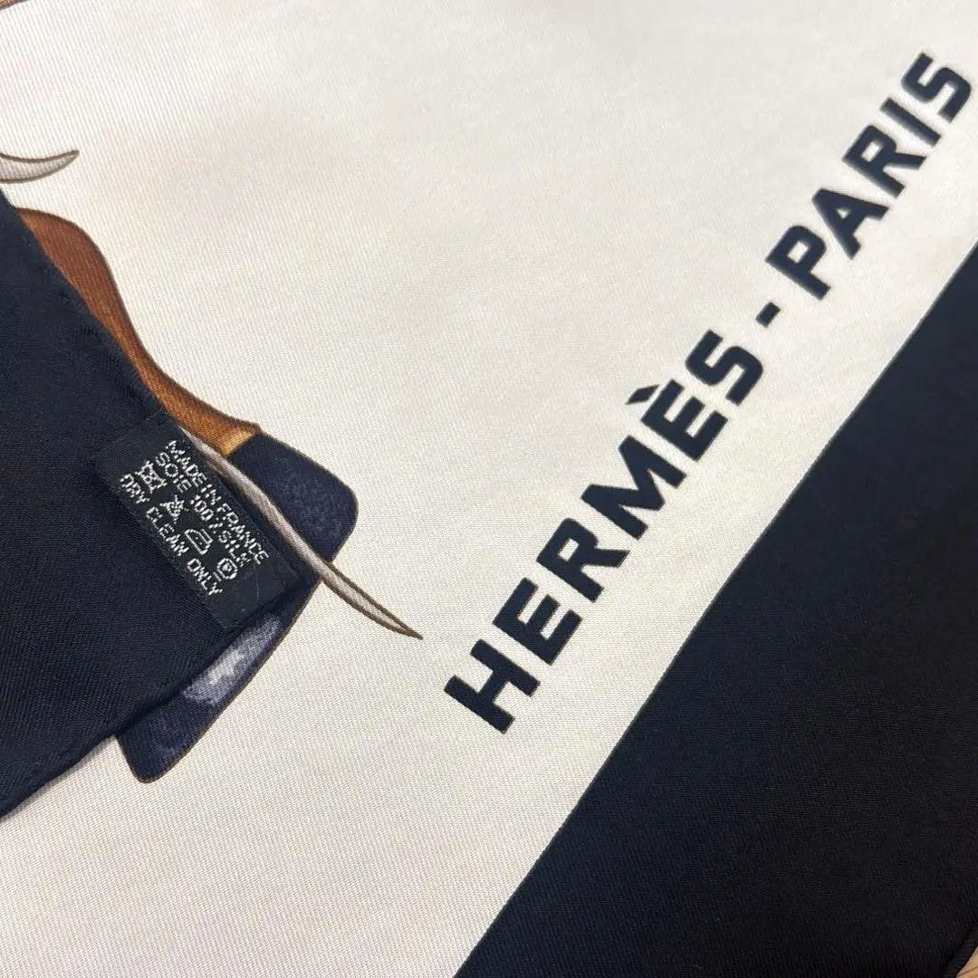 エルメス　スカーフ　カレ90 MON PETIT CHEVAL MEXICAIN