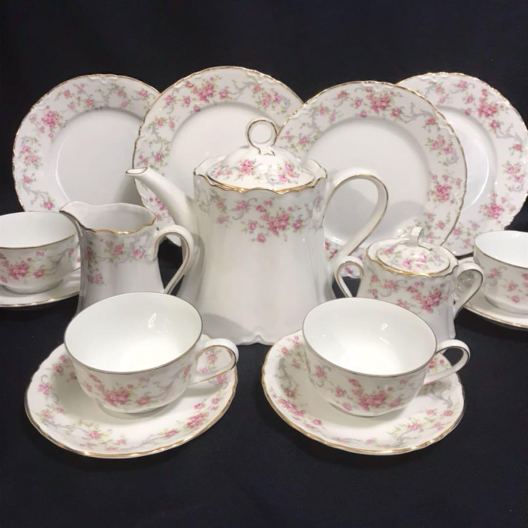 フッチェンロイター  HUTSCHENREUTHER 薔薇 ポット セット