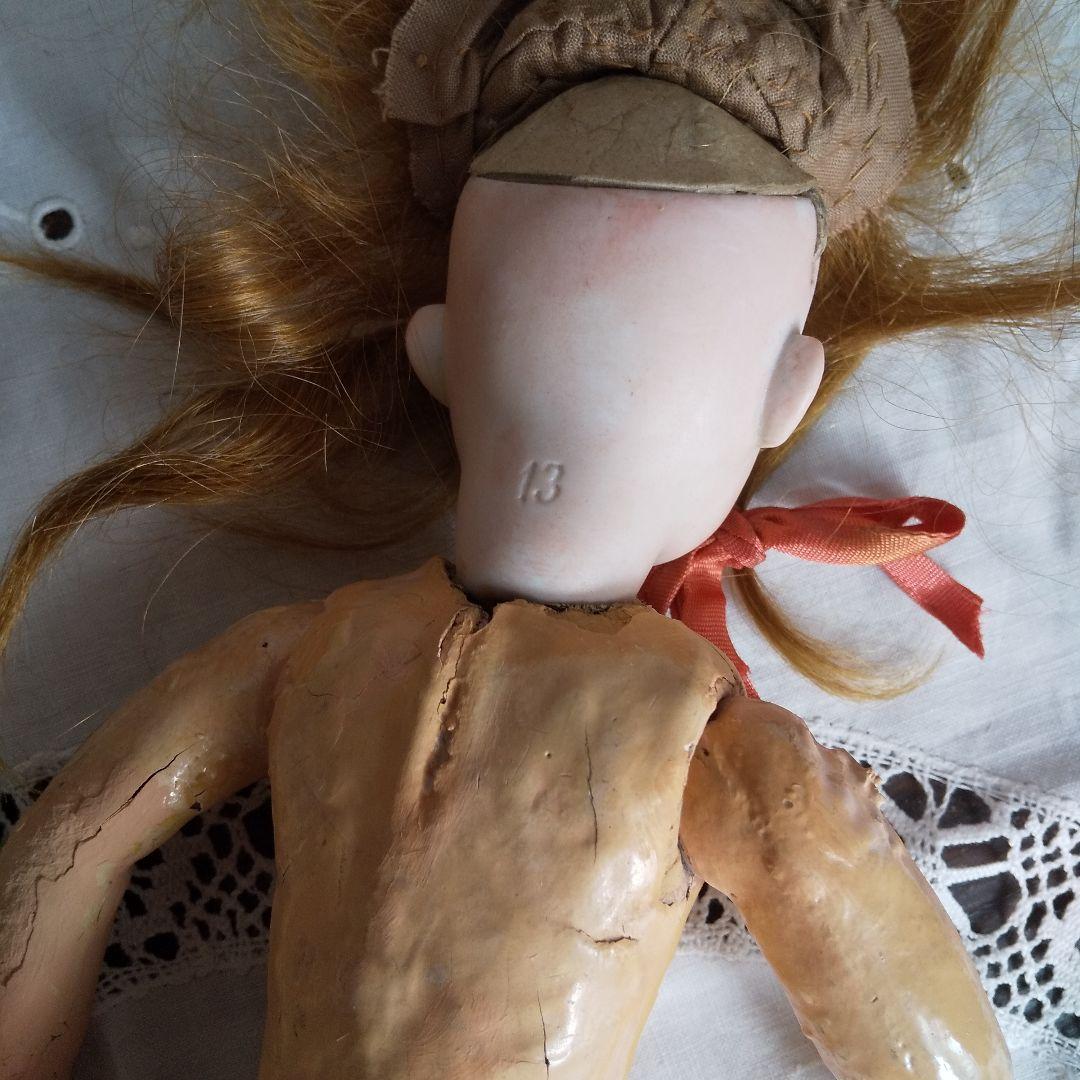 ❇️冬の大特価Sale❤️小ぶりで可愛いドイツアンティークビスクドール