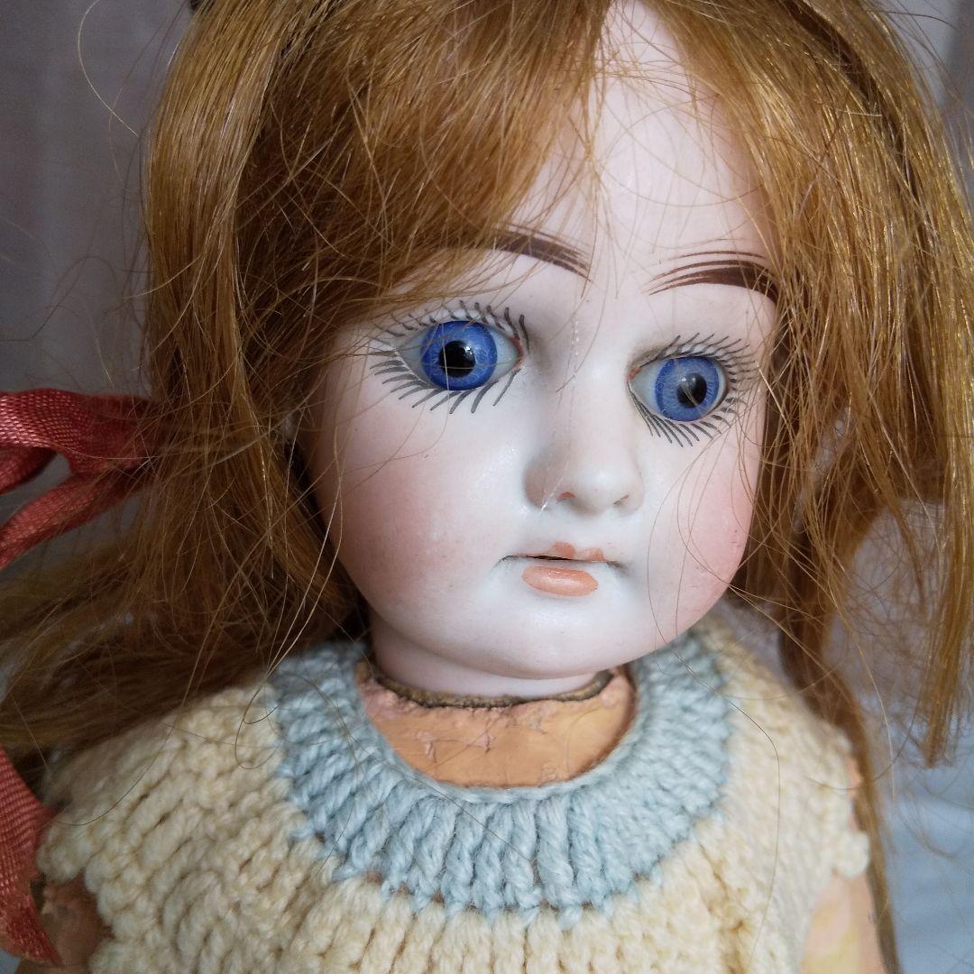 ❇️冬の大特価Sale❤️小ぶりで可愛いドイツアンティークビスクドール