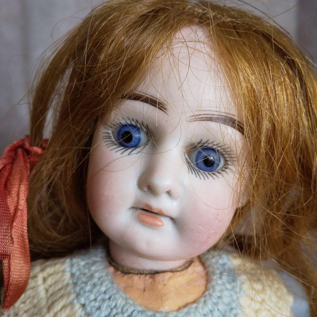 ❇️冬の大特価Sale❤️小ぶりで可愛いドイツアンティークビスクドール