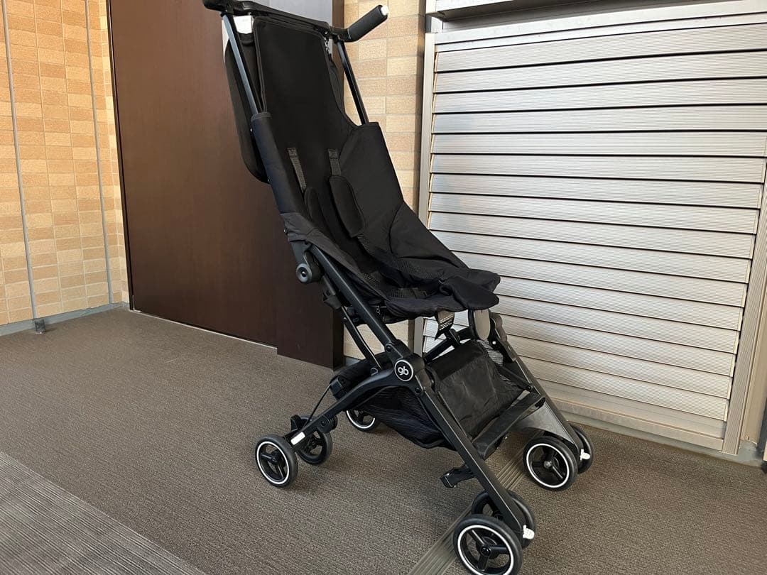 中古　gb POCKIT AT ベビーカー Velvet Black