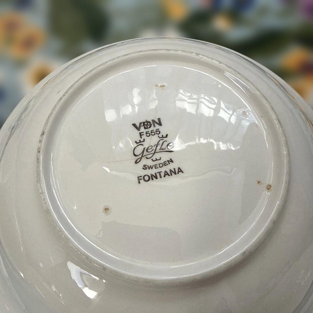 （ウプサラ・エケビィ）フォンタナ　ゲフレ　スーププレート5枚