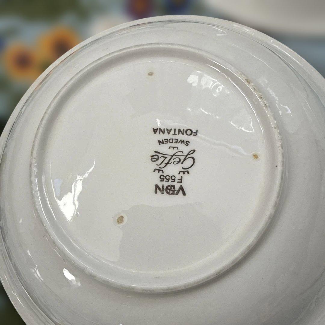 （ウプサラ・エケビィ）フォンタナ　ゲフレ　スーププレート5枚