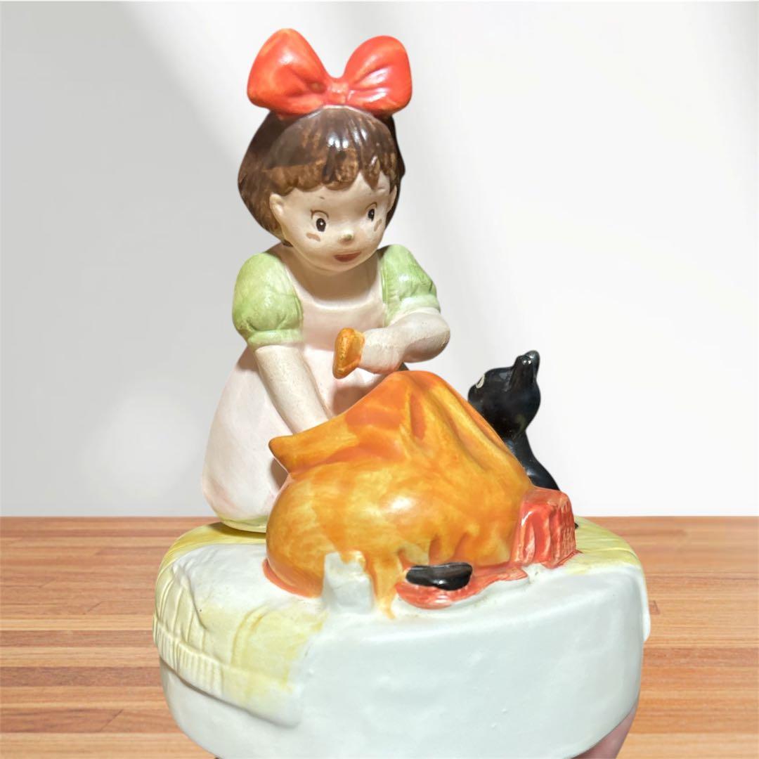 【希少】魔女の宅急便 キキ＆ジジ オルゴール GD4102-400 徳間書店