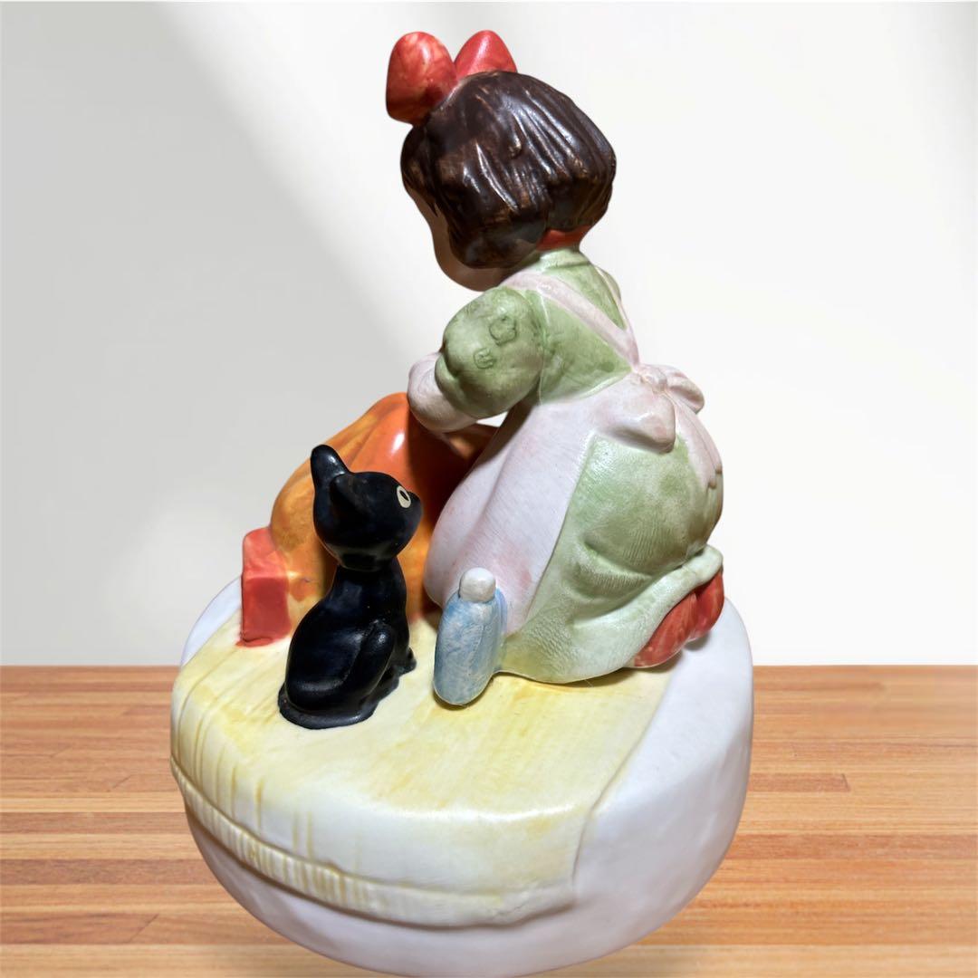 【希少】魔女の宅急便 キキ＆ジジ オルゴール GD4102-400 徳間書店