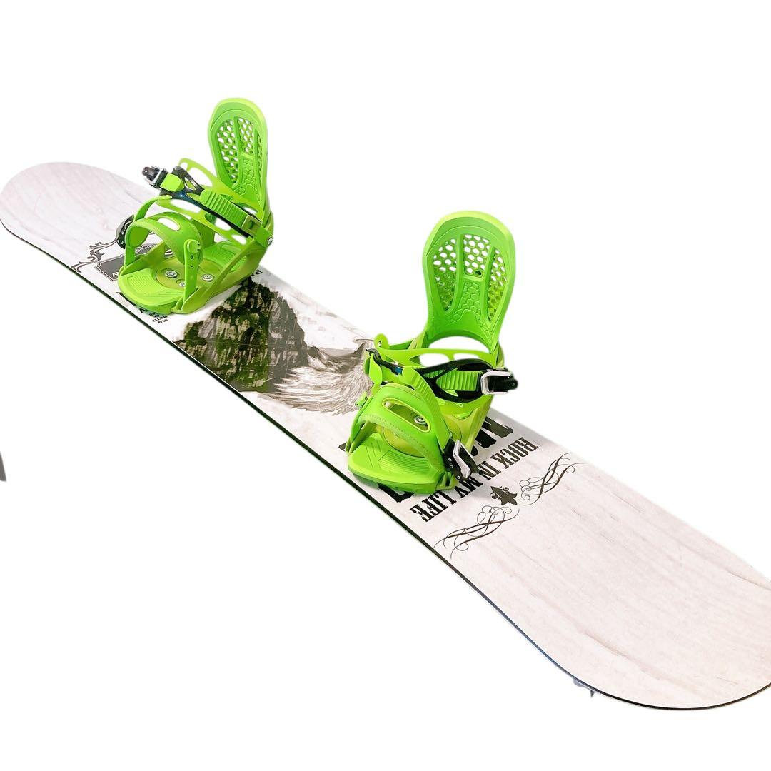 SLQ MOTIF スノーボード 148cm ビンディング Sサイズ 2点セット