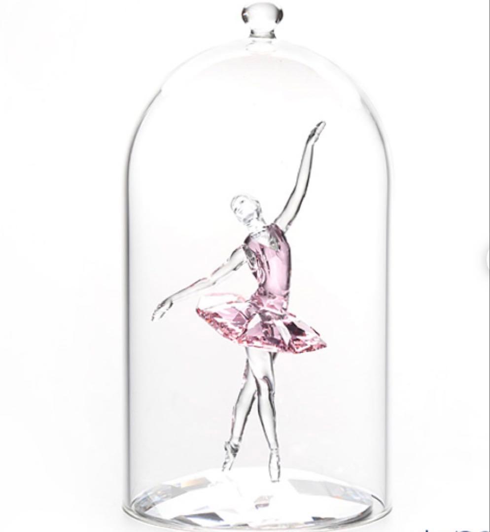 【新品】スワロフスキー　ガラス鐘　バレリーナ