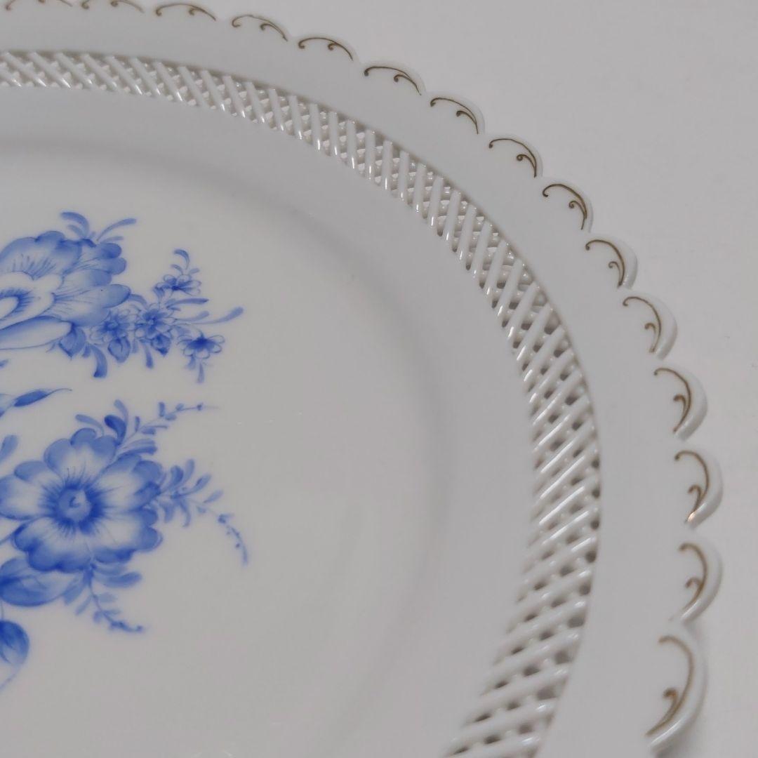 マイセンスタイル 新品 ハンドメイド 手描き 絵付け プレート 希少 激レア