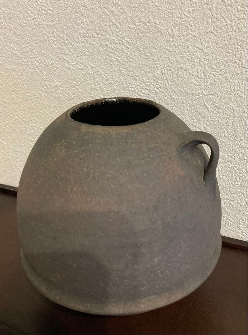 伊藤環　錆銀彩　ハンドルベース