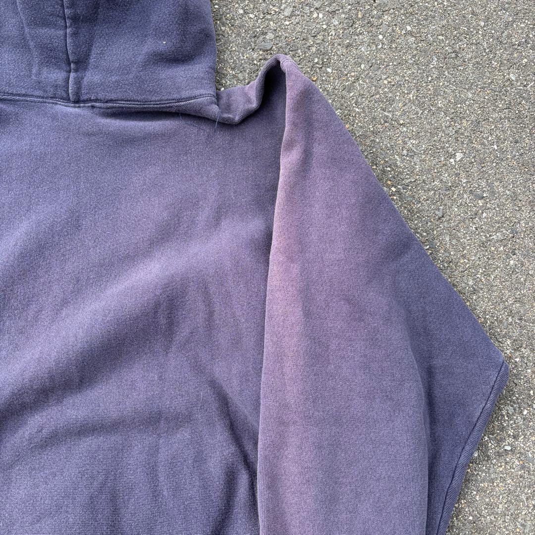 鬼フェード champion USA製 リバースウィーブ 90s ナス紺 XL