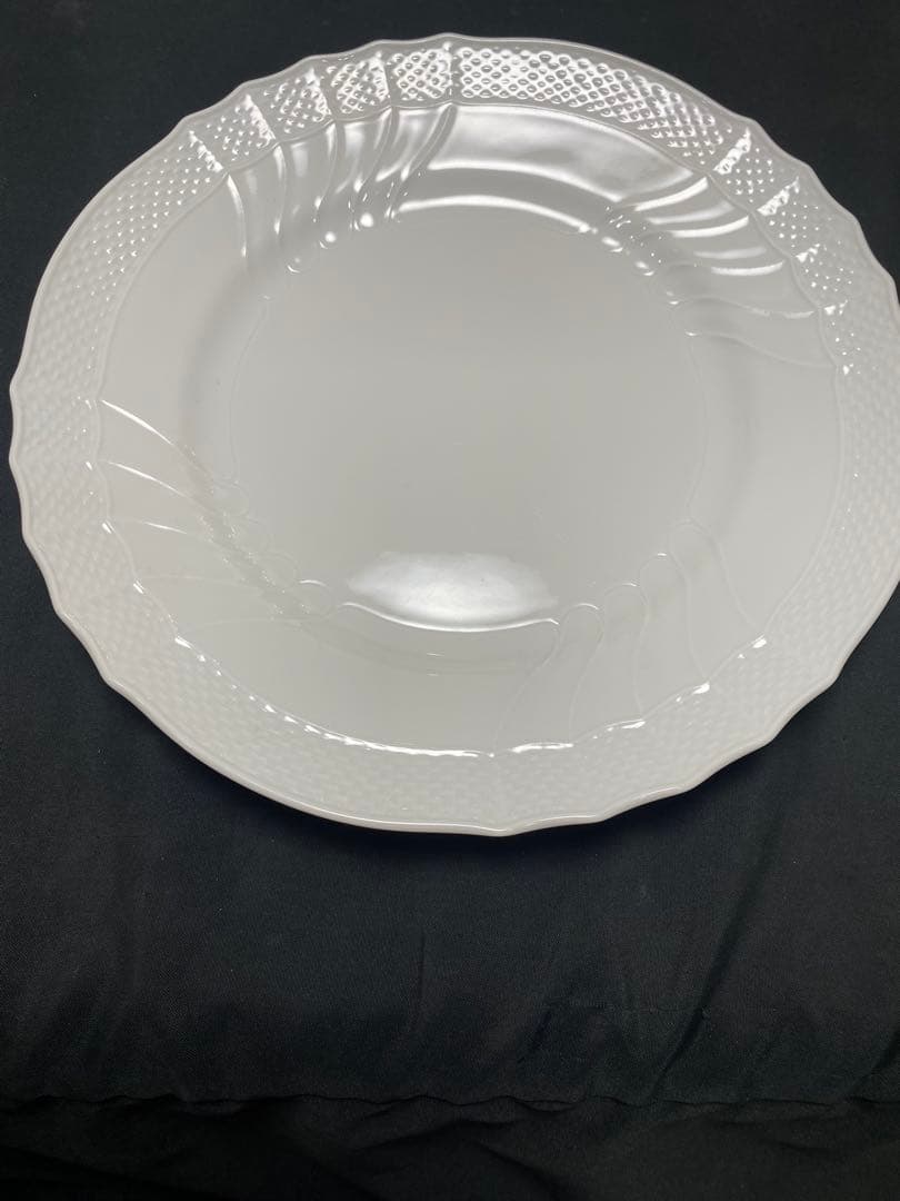 【美品】リチャードジノリ　ベッキオホワイト　ディナープレート26cm 6客セット