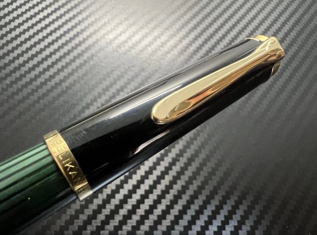 1950年代 極美品 ペリカン 400 緑縞 M 万年筆