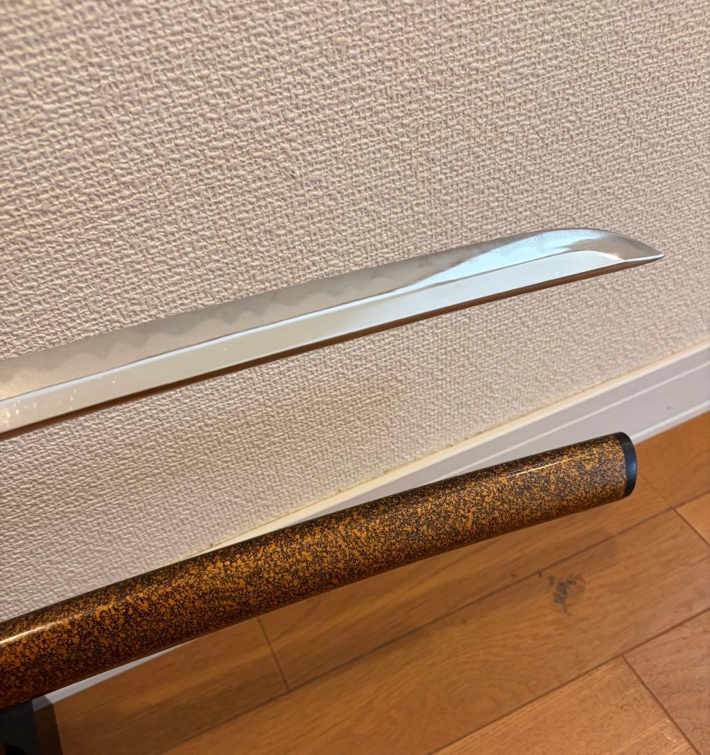 高級模造刀 金黎継 美術刀 台座付き（別型）