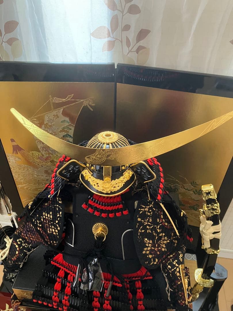 五月人形　鎧飾り　兜　平安朝