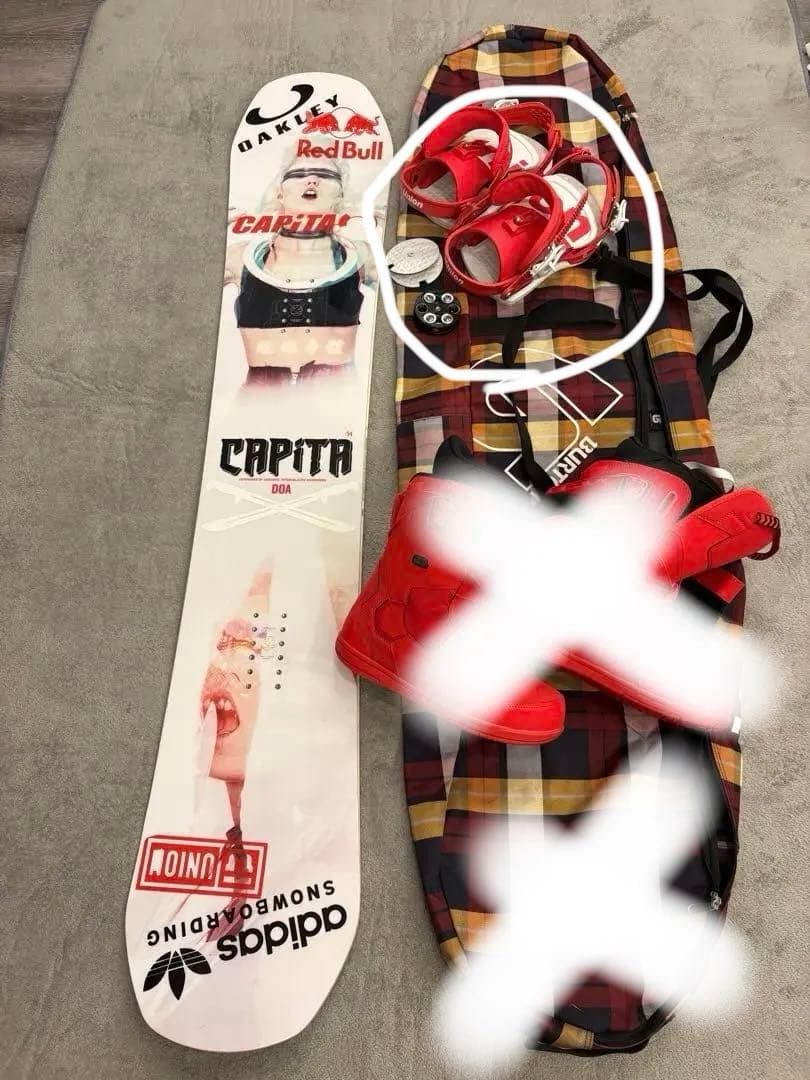 CAPITA DOA スノーボードセット