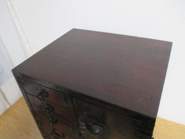 欅材　和箪笥　小箪笥　船箪笥　金具　引き出し