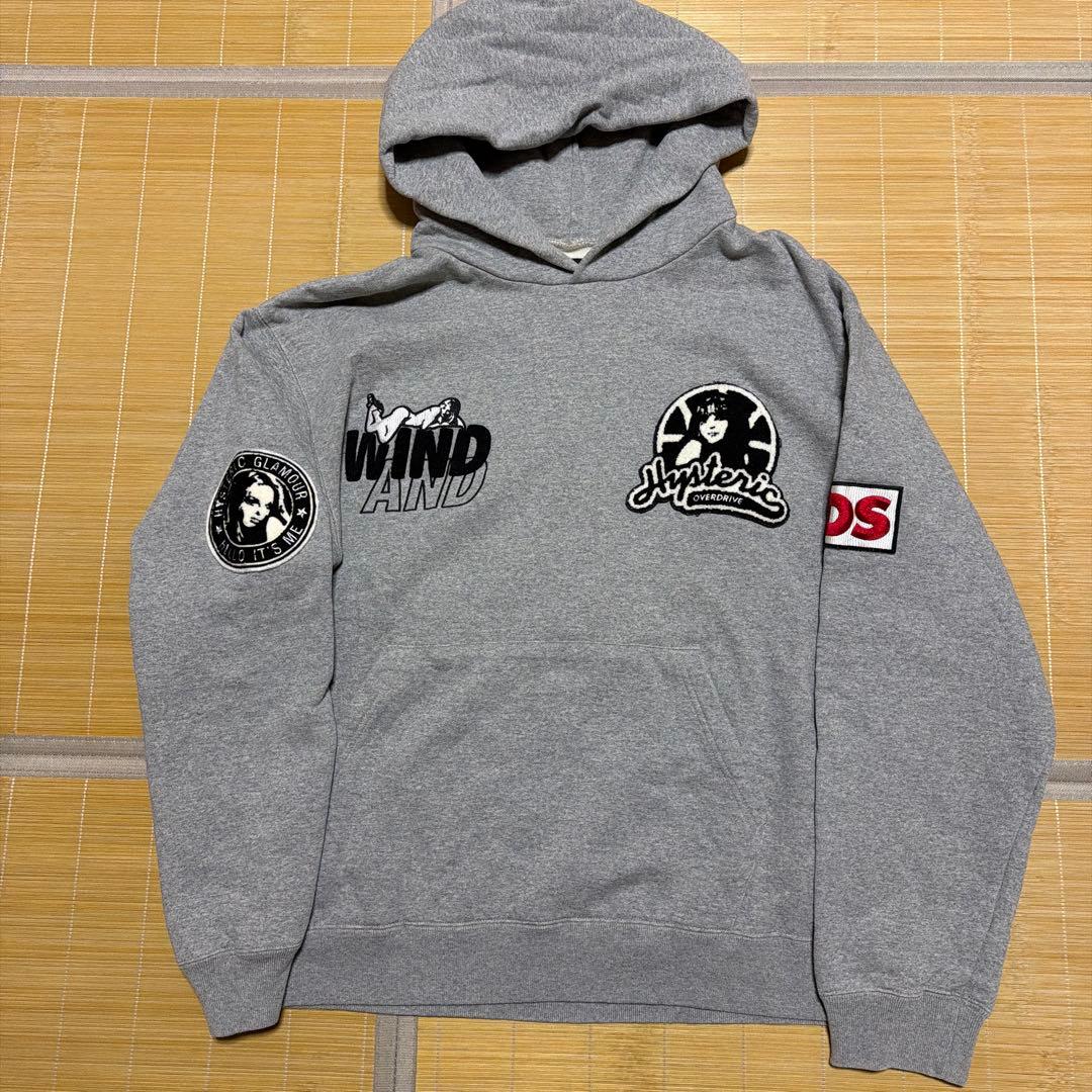 HYSTERIC GLAMOUR WIND AND SEA パーカー　GIRL