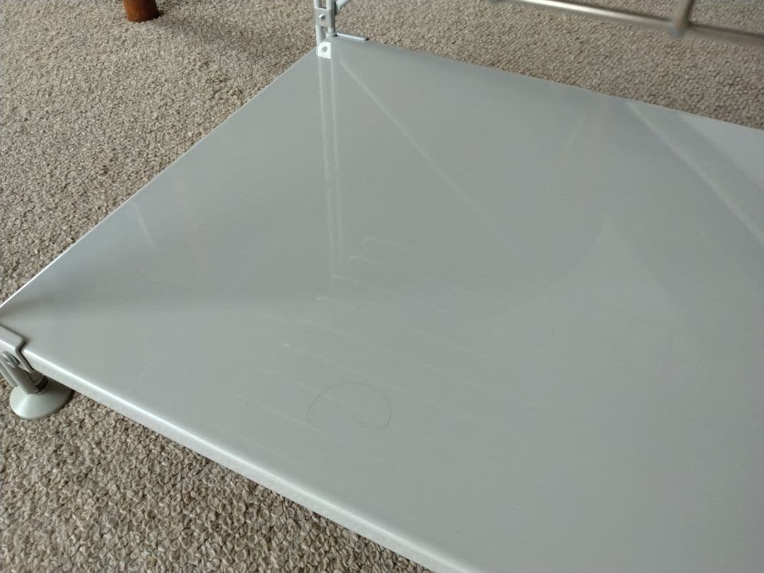 【美品】MUJI無印良品 スチールユニットシェルフ小ワイド86cmバスケット×2