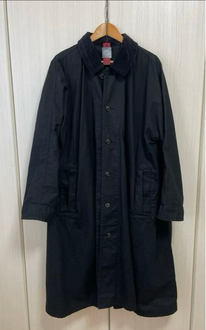 ポータークラシック　パラフィンコーデュロイスウィングコート