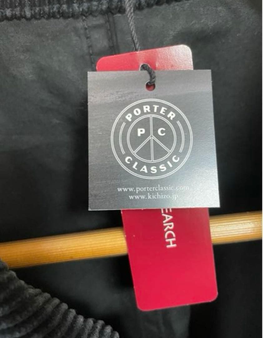 ポータークラシック　パラフィンコーデュロイスウィングコート