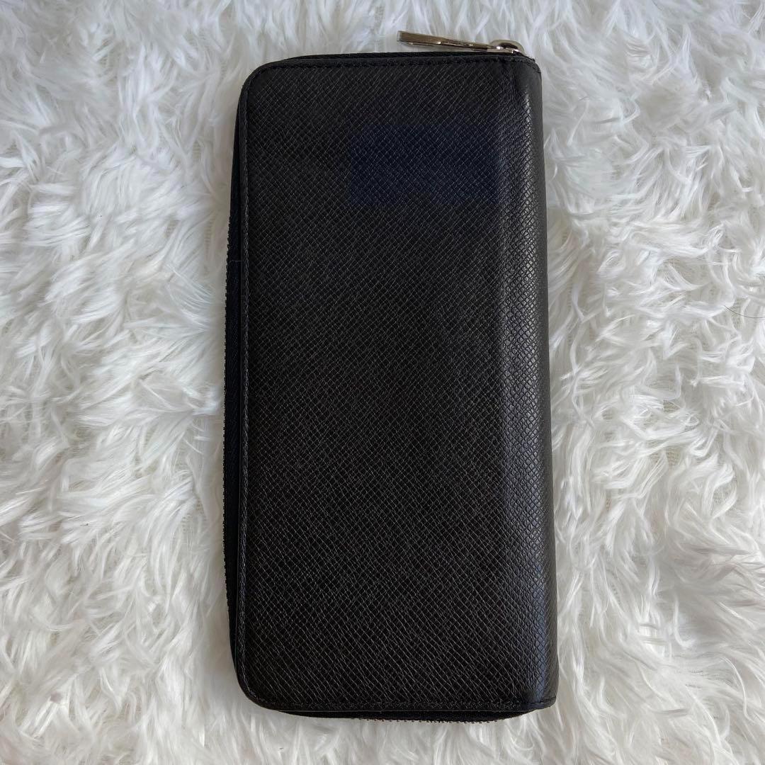 美品✨ ルイヴィトン 長財布 タイガ ジッピーウォレット ヴェルティカル 黒