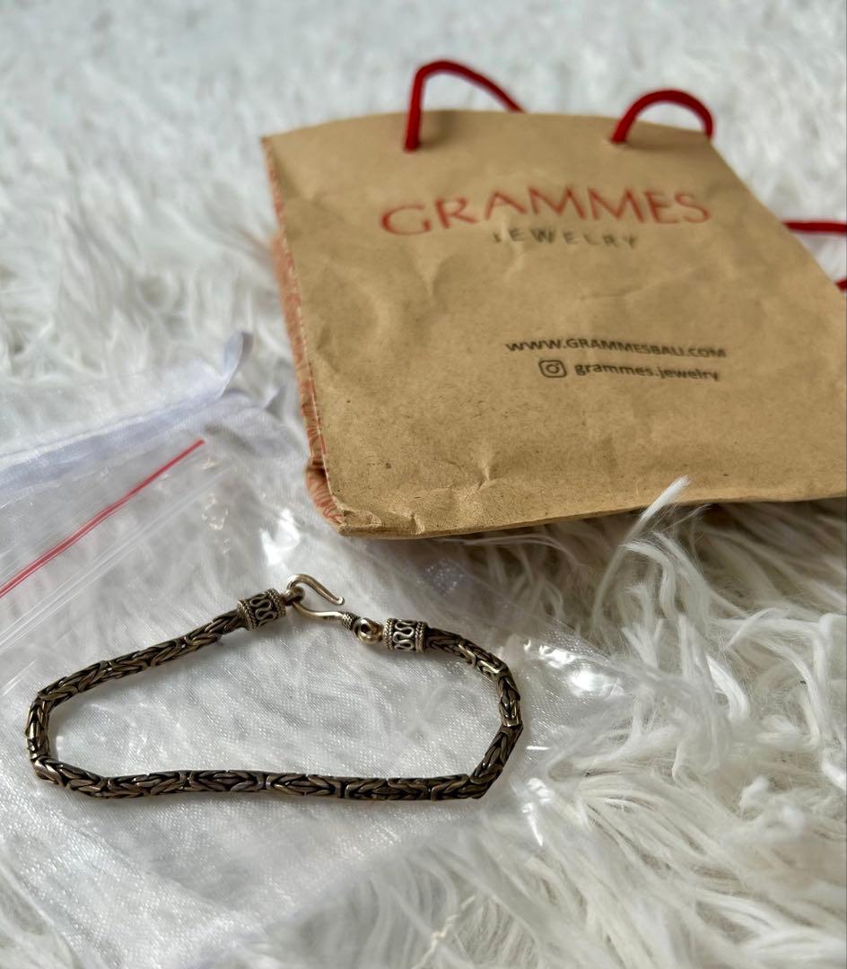 シルバー ブレスレット ユニセックス メンズ バリ島 925 ビザンチン アジア