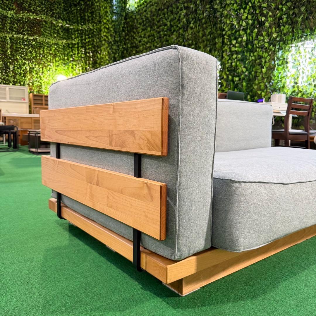 モモナチュラル 2.5人掛けソファ インテリア 家具 リビング M014