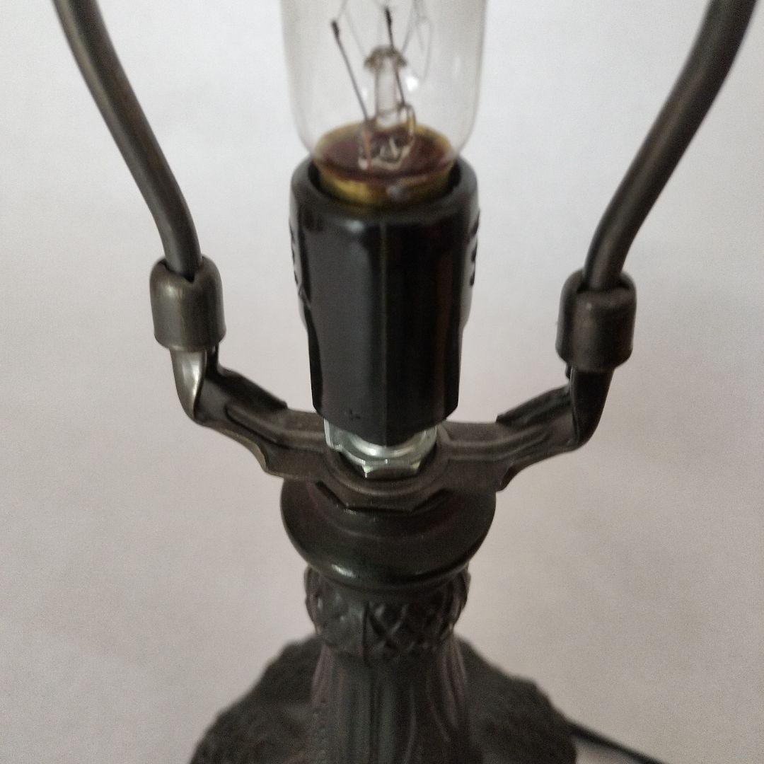 ステンドグラスライト　アンティーク　レトロ　昭和